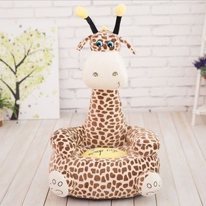 Soft Kids Baby Plush Sofa Chair Giraffe Elephant Animal Sofa