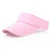 Import Soft Outdoor Wide Long Bill Polyester Blank Sport UV Protection Sun Visor Cap Hat from China