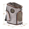 Soft-Sided Pet Carrier Backpack for Small Dogs and Cats Airline-Approved, Designed for Travel, Hiking, Walking UsE