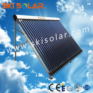 solar heater: Heatpipe solar collector