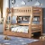 Import Solid Wood Bunk Beds Pine Bunk Bed With Ladder home furniture modern from China