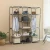 Import SONGMICS cheap folding Plastic Canvas Fabric Clothes Storage Organiser Wardrobe Bedroom Furniture Cupboard from China