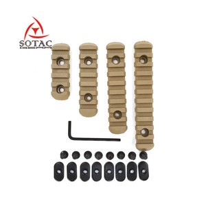 SOTAC-GEAR Hunting accessories Tactical Airsoft Polymer Picatinny Rail M-LOK for MOE Handguard Scope