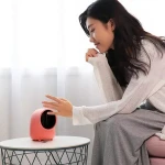 Sothing Fan Heater Mini Desktop Warmbaby Cute Portable Handheld Warmer for Winter Home Office Electronic Heater