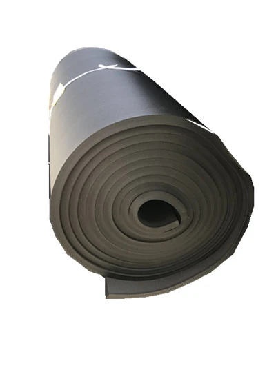 Sound deadener closed cell rubber thermal insulation accessories auto soundproofing piping insulation foam rubber sheet