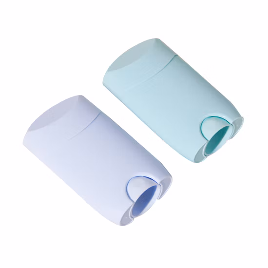 Deodorant Stick Packaging Refillable Oval Flat Plastic Deodorant Bottle