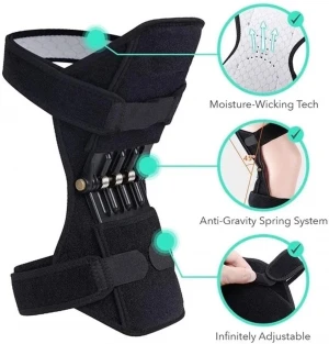Sports Powerful Rebound Spring Basic Protection One Size Fits Universal Flexible Knee Protection Booster