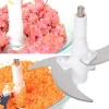 stainless steel bowl meat grinder food processor chopper for meat chili pepper and vegetable