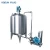 Import stainless steel emulsifying liquid chemical honey juice mix tank electric heating jacket mixing tank with agitator homogenizer from China