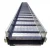 Import stainless steel hopper belt conveyor steel inclined belt conveyor machine from China
