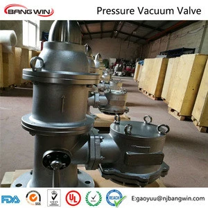 stainless steel or carbon steel Pressure Vacuum Valve for oil tank with CCS certificate