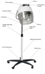 Stand Hair Salon Hood Dryer Hair Dryer with High Quality