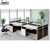 Import standard sizes of office workstation modern 4 person office workstation from China