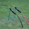 Straight Bow Archery Competitions Fitness 2 Color 30lbs Recurve Bow American Hunting Bow