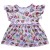Import Summer stylish camo animal print soft cotton baby girls tops fflutter dress tshirts from China