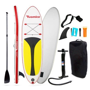 Sungoole 10ft long board surfboard for sale carry bag accessories Inflatable SUP ISUP for Fitness, Yoga, Fishing on Flat Water