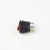 Import switch manufacturer round rocker switch 3pins 2positions on-off mini electrical led boat switch from China