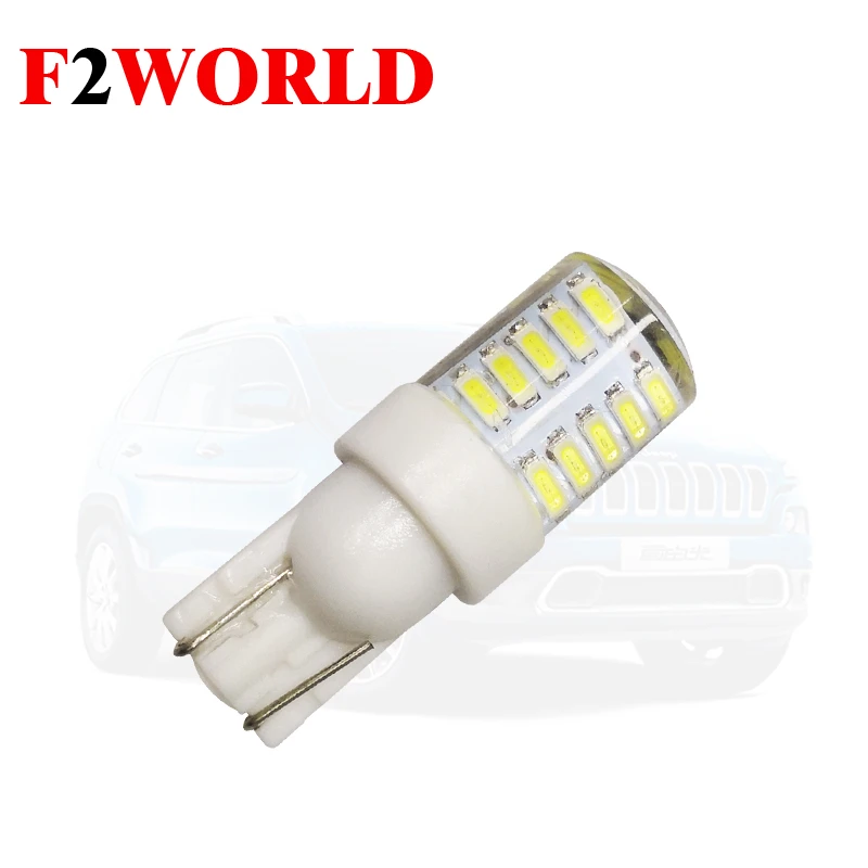 T10-3014-24 Silicone T10 W5W smd24 LED Bulb 3014 LED Car Interior Light 192 168 501