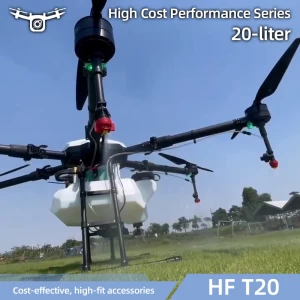 T20 Remote Control Plant Protection Dron Fumigador Large Capacity Agriculture Spraying Drone for Crops