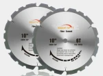 Tct saw blades for cutting profiles and aluminium bars