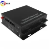 Telephone Optical Equipment 4 CH HD Video Fiber Optic To RJ11 Media Converter