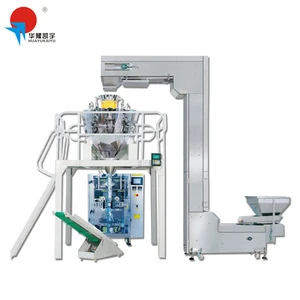Ten Heads Automatic 10 Head Weigher Granule Candy Snack Packing Machine