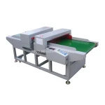 Textile and garment industrial conveyor belt broken metal needle detector