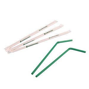 The best quality PLA Corn Starch Drinking Straw I Am Not Plastic