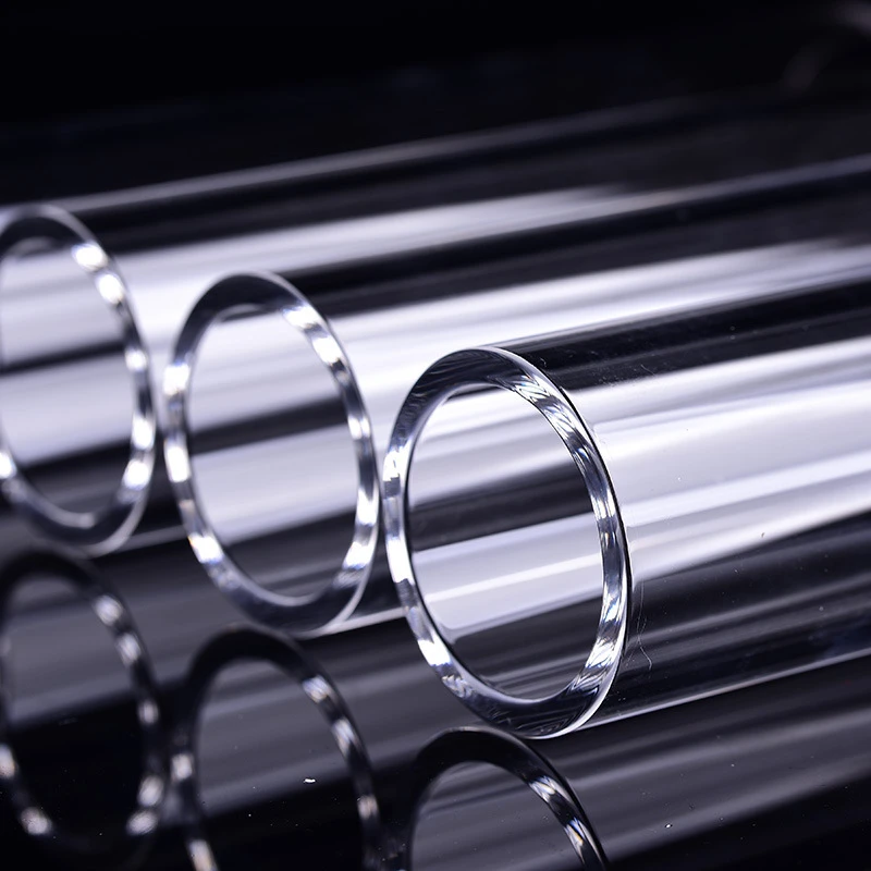 The best selling corrosion-resistant acid and alkali high-purity transparent quartz tube