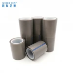 Thick 0.08mm pure PTFE film tape, high temperature resistant electrical insulating tape