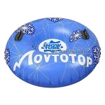 Thicken and cold-resistant pvc tubing snow sledge slide inflatable snow tube sled for kids adults