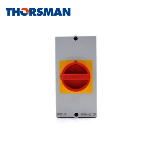 THORSMAN IP65  AC rotary isolator switch  SH30-40 3P
