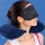 Import Three  in 1 Sleeping Inflatable Travel Pillow and Eye Mask with Ear Plug and Pouch from China