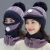 Import Three-piece Suit Supply Warm Knitted Flat Brim Hats Women Winter Hats And Scarfs  Winter Hats from China