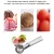 Import Top Creative Metal Ice Cream Scoop Stacking Fruit Scoop Meatballs Non-stick Stainless Steel Ice Cream Scoop Kitchen Tools H666 from China