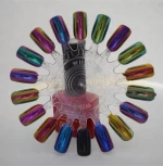 Top grade magic metallic mirror chrome pigment chameleon powder for car paint nail polish