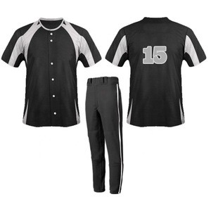 Top quality Custom baseball jerseys sublimation softball Jersey &amp; jerseys shirts elastic belt included 2 welted back pockets