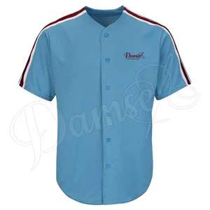 Top Quality Custom Color Baseball Jersey Logo Design Baseball Jersey