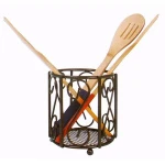 Toprank Wholesale Metal Wire Kitchen Cooking Tools Holder Cutlery Storage For Table,Kitchen Utensils Storage Holder