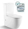 Tornado Two Piece Toilet Fabricado En China Sanitary Ware Bathroom Toilet Accessories