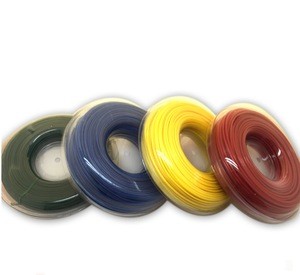 Tough Co-Polymer Strimmer Cord Line / Hot Sales 2.0mm Diameter Wire Nylon Grass Trimmer Line