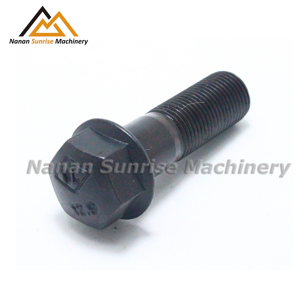 Track shoe bolt and nut with good price good quality for excavator undercarriage M20*57  Quanzhou factory