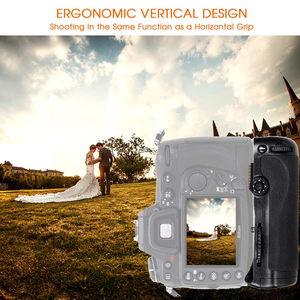 Travor DSLR Vertical Power Holder Camera Battery Grip For Nikon D300 D300S D700 EN-EL13e Battery Grip Accessories