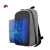 Import Trend Newest Waterproof Phone WIFI Control Software Editing Smart LED Screen Backpack With Hidden LED Display from China
