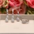 Trendy Fashion Bridal Micro Pave 925 Sterling Silver Jewelry Sets