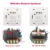 Import Tuya Zigbee Smart Switch With / No Neutral EU UK 220V Wireless Button Light Switches Support Zigbee2mqtt Home Assistant from China
