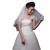Import Two Tier Infinity Illusion Wedding Gown Ivory Lace Tulle First Communion Headpiece Bridal Veil from China