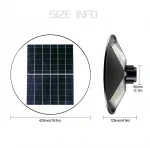 UFO Solar Lawn light 120W Waterproof Solar Garden lamp