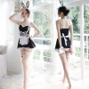 Uniform role play dress leg ring bunny girl play maid taste allure Maid Dress rabbit ear suit