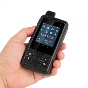 UNIWA B8000 2.4 Inch IP68 Waterproof  4G LTE POC Walkie Talkie Two Way Radio Mobile Phone 4000mAh Battery